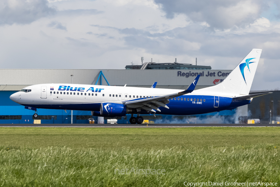 Blue Air Boeing 737-86N (YR-BME) | Photo 116142