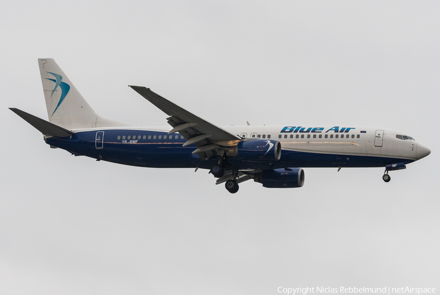 Blue Air Boeing 737-8Q8 (YR-BMF) | Photo 284370