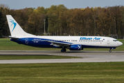 Blue Air Boeing 737-8Q8 (YR-BMF) at  Hamburg - Fuhlsbuettel (Helmut Schmidt), Germany