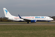 Blue Air Boeing 737-8K5 (YR-BMH) at  Hamburg - Fuhlsbuettel (Helmut Schmidt), Germany