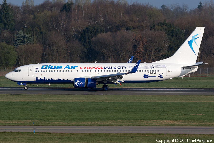 Blue Air Boeing 737-8K5 (YR-BMH) | Photo 153412