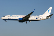 Blue Air Boeing 737-8K5 (YR-BMH) at  Hamburg - Fuhlsbuettel (Helmut Schmidt), Germany