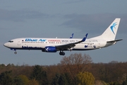 Blue Air Boeing 737-8K5 (YR-BMH) at  Hamburg - Fuhlsbuettel (Helmut Schmidt), Germany