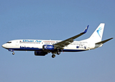 Blue Air Boeing 737-8K5 (YR-BMH) at  Hamburg - Fuhlsbuettel (Helmut Schmidt), Germany