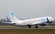 Blue Air Boeing 737-8K5 (YR-BMH) at  London - Luton, United Kingdom