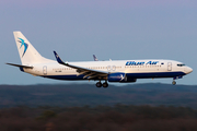Blue Air Boeing 737-8K5 (YR-BMI) at  Cologne/Bonn, Germany