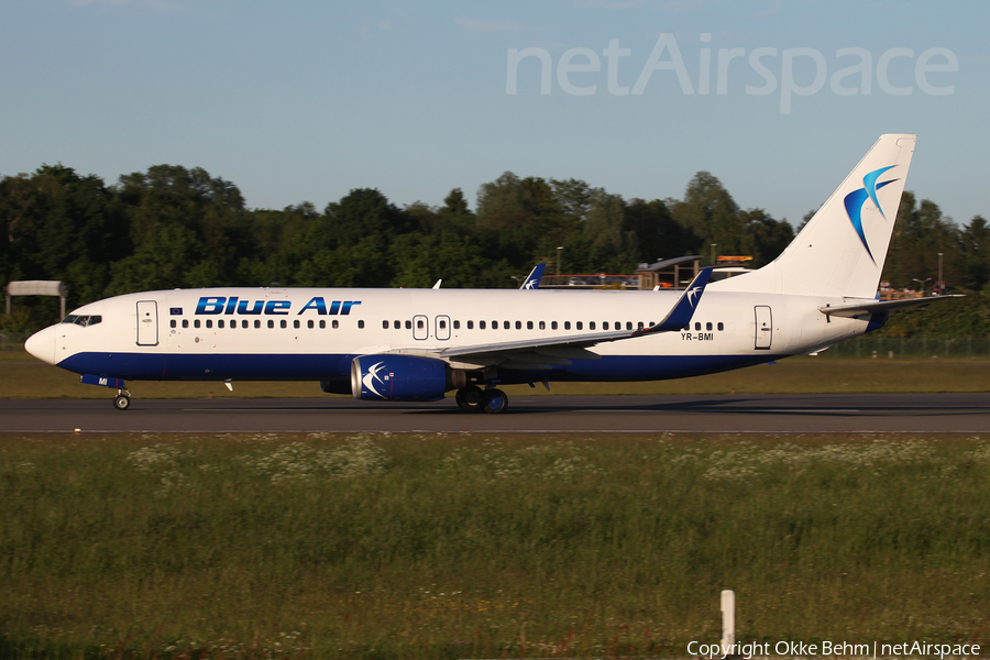Blue Air Boeing 737-8K5 (YR-BMI) | Photo 165613