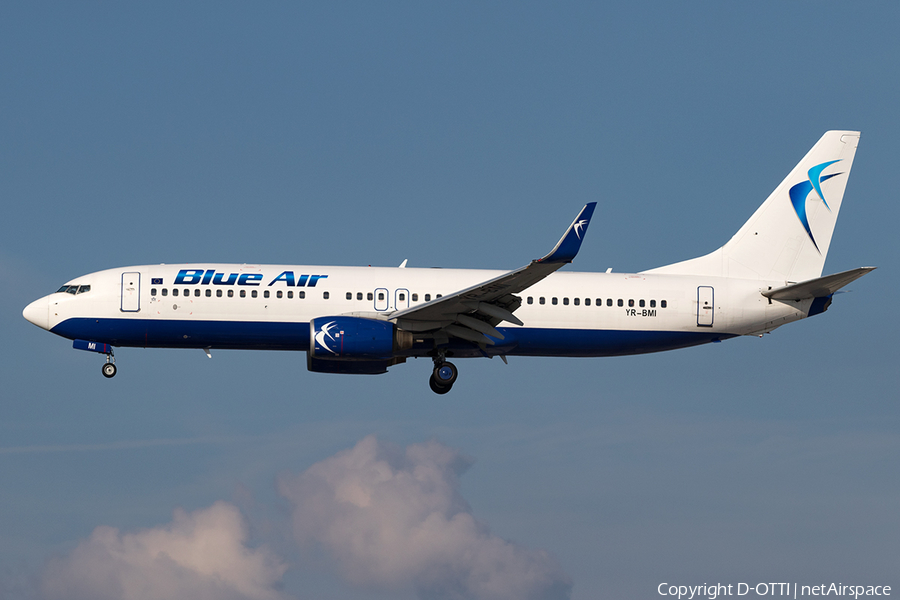 Blue Air Boeing 737-8K5 (YR-BMI) | Photo 168839