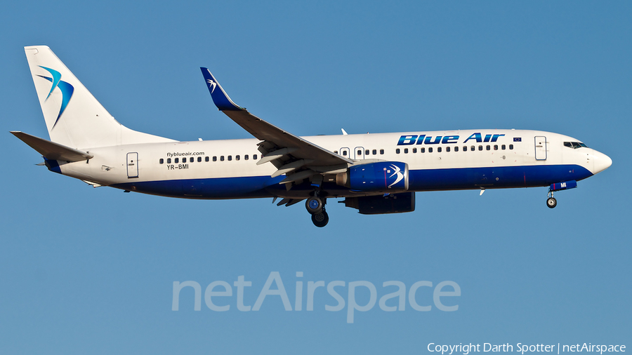 Blue Air Boeing 737-8K5 (YR-BMI) | Photo 378730