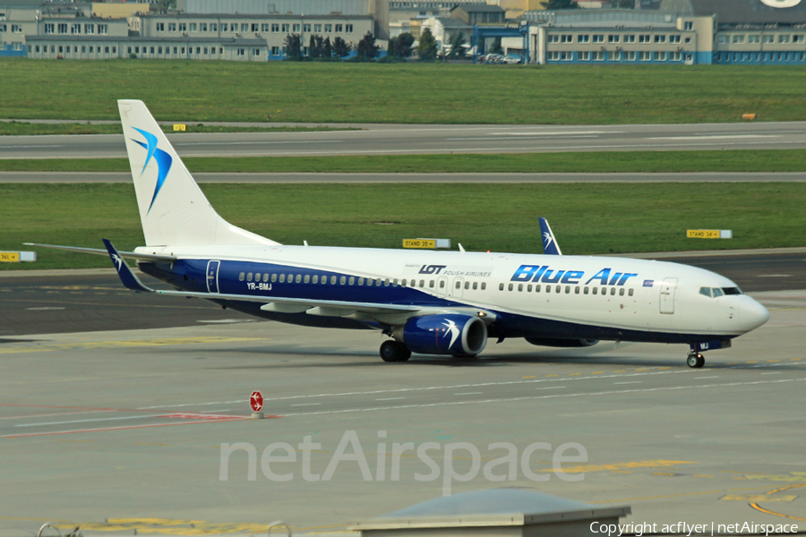 Blue Air (LOT - Polish Airlines) Boeing 737-82R (YR-BMJ) | Photo 264763