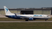 Blue Air Boeing 737-82R (YR-BMK) at  Stuttgart, Germany