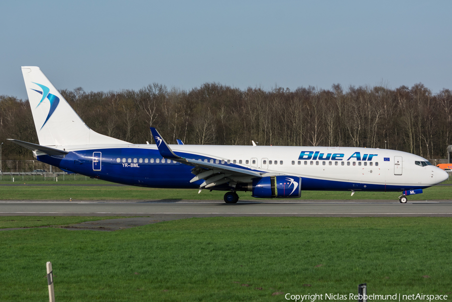 Blue Air Boeing 737-82R (YR-BML) | Photo 238473