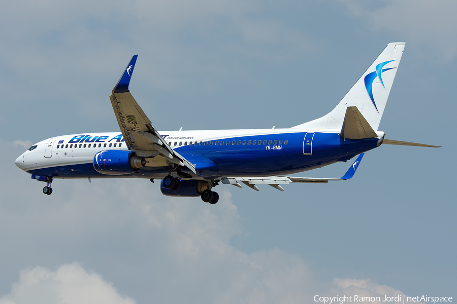 Blue Air (LOT - Polish Airlines) Boeing 737-82R (YR-BMN) | Photo 258978