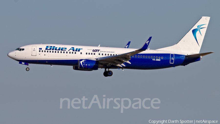 Blue Air (LOT - Polish Airlines) Boeing 737-82R (YR-BMN) | Photo 282771