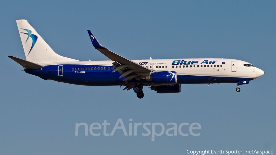 Blue Air (LOT - Polish Airlines) Boeing 737-82R (YR-BMN) | Photo 324739