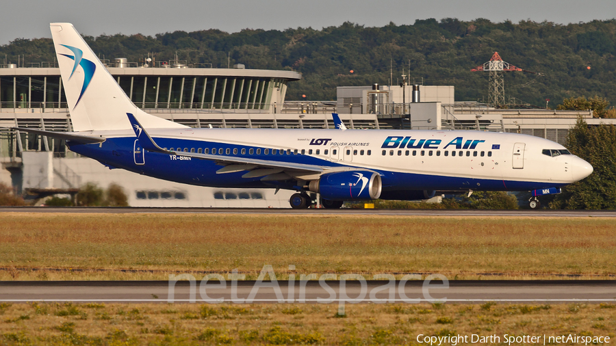 Blue Air (LOT - Polish Airlines) Boeing 737-82R (YR-BMN) | Photo 324740