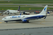 Blue Air (LOT - Polish Airlines) Boeing 737-82R (YR-BMN) at  Warsaw - Frederic Chopin International, Poland