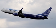 Blue Air Boeing 737-883 (YR-BMP) at  Cologne/Bonn, Germany