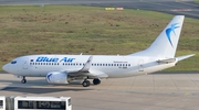 Blue Air Boeing 737-7K2 (YR-BMR) at  Cologne/Bonn, Germany