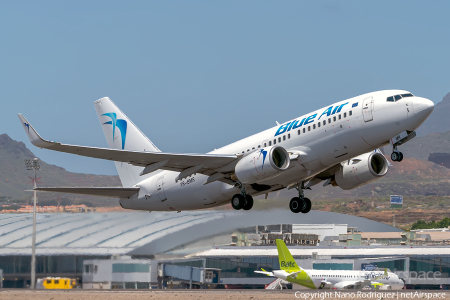 Blue Air Boeing 737-7K2 (YR-BMR) | Photo 507166