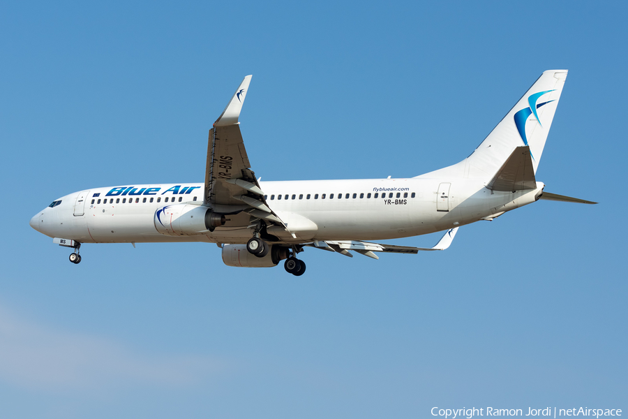 Blue Air Boeing 737-8Q8 (YR-BMS) | Photo 468993