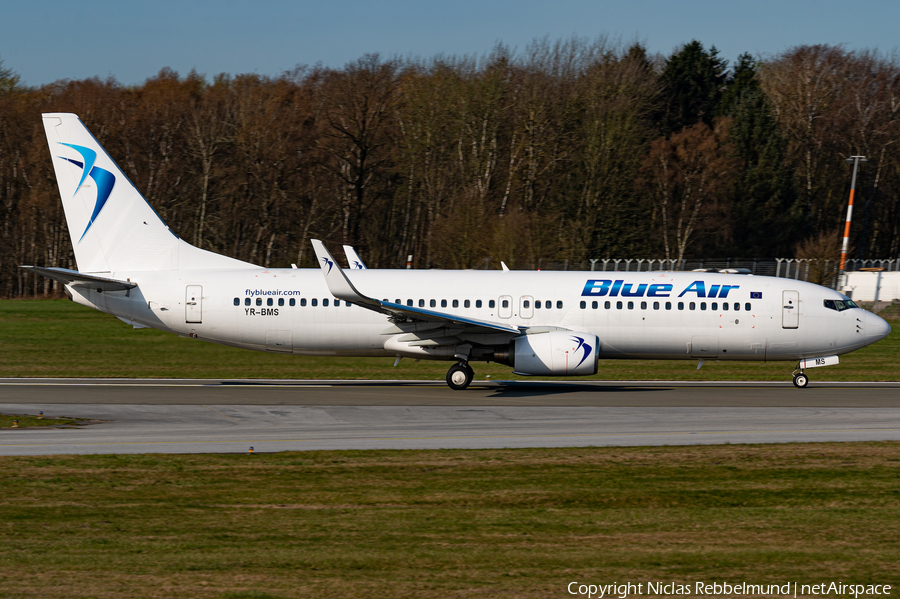 Blue Air Boeing 737-8Q8 (YR-BMS) | Photo 442651