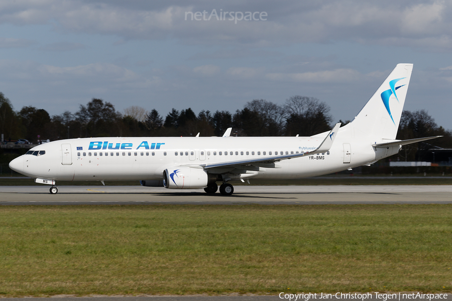 Blue Air Boeing 737-8Q8 (YR-BMS) | Photo 444230