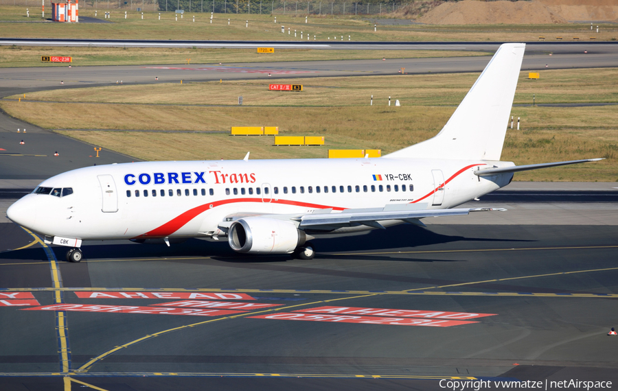 Cobrex Trans Boeing 737-382 (YR-CBK) | Photo 128450