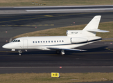 Mia Airlines Dassault Falcon 900B (YR-CJF) at  Dusseldorf - International, Germany