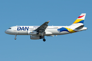 Dan Air Airbus A320-232 (YR-DSE) at  Barcelona - El Prat, Spain