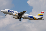 Dan Air Airbus A320-232 (YR-DSE) at  Brussels - International, Belgium