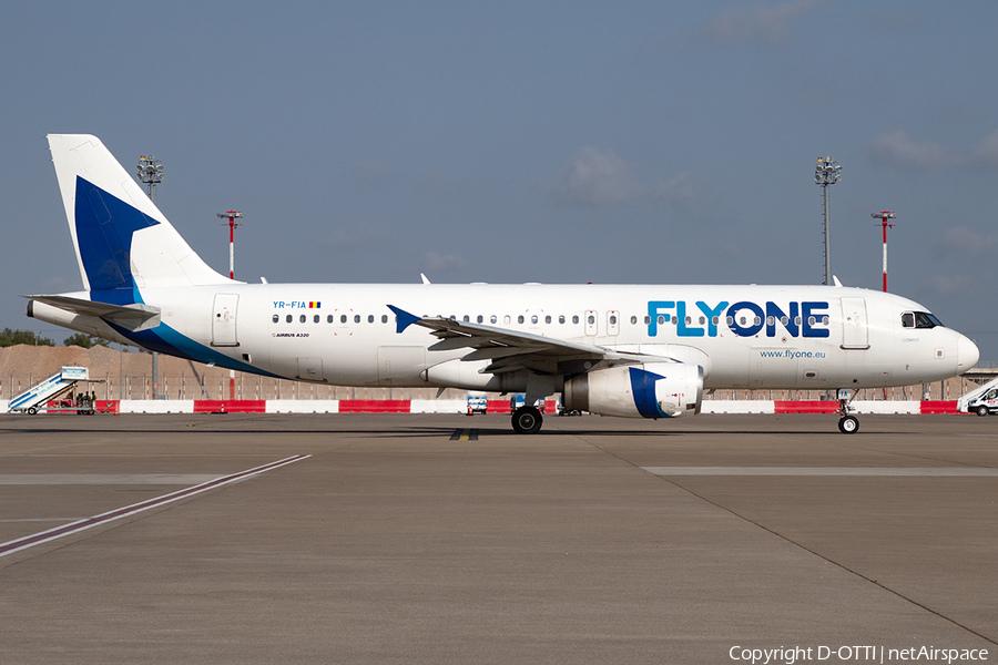 FlyOne Airbus A320-233 (YR-FIA) | Photo 592239