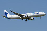 FlyOne Romania Airbus A321-231 (YR-FIB) at  Munich, Germany