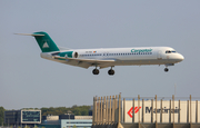 Carpatair Fokker 100 (YR-FKA) at  Amsterdam - Schiphol, Netherlands