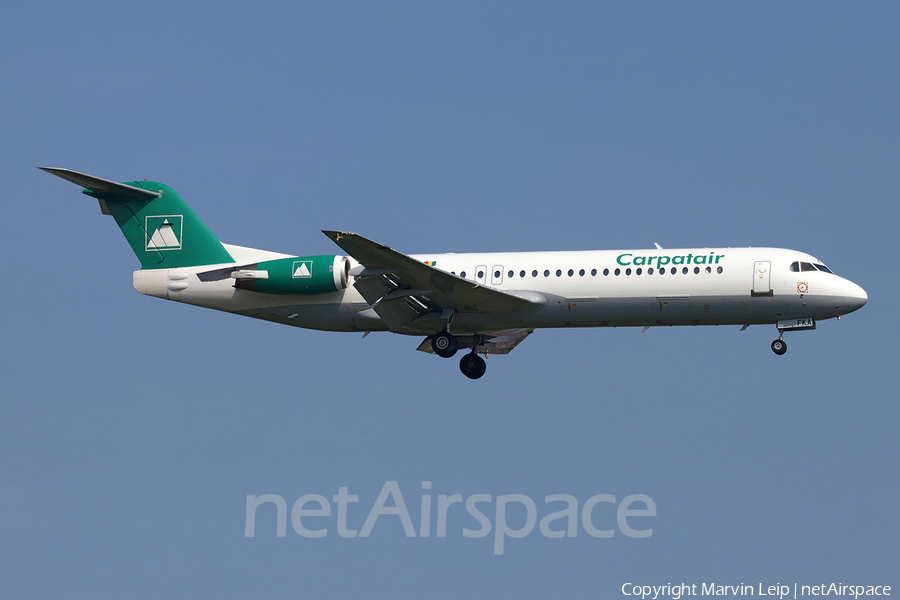 Carpatair Fokker 100 (YR-FKA) | Photo 557269