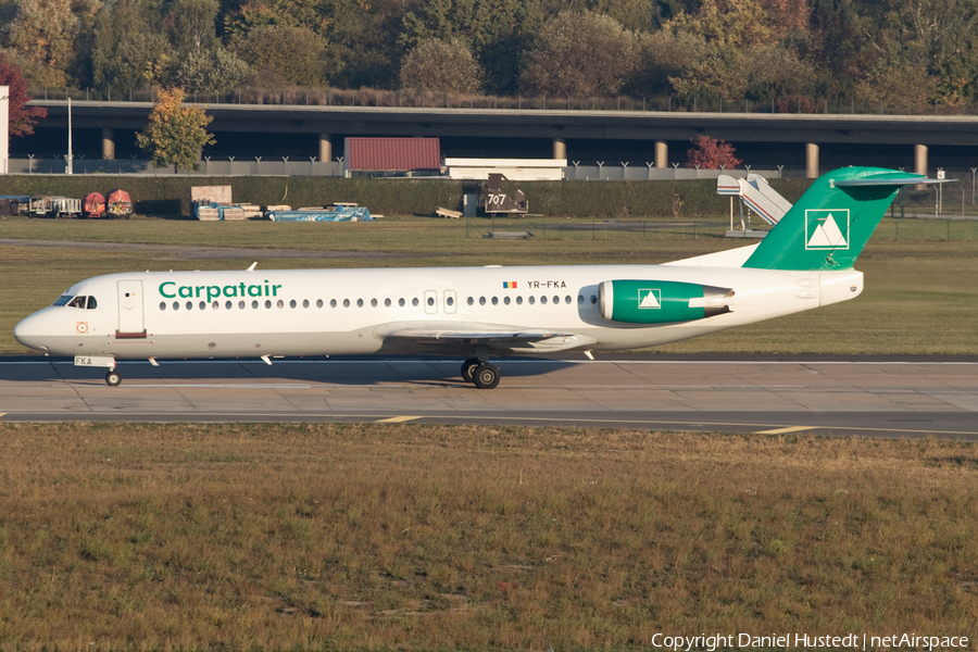 Carpatair Fokker 100 (YR-FKA) | Photo 420634