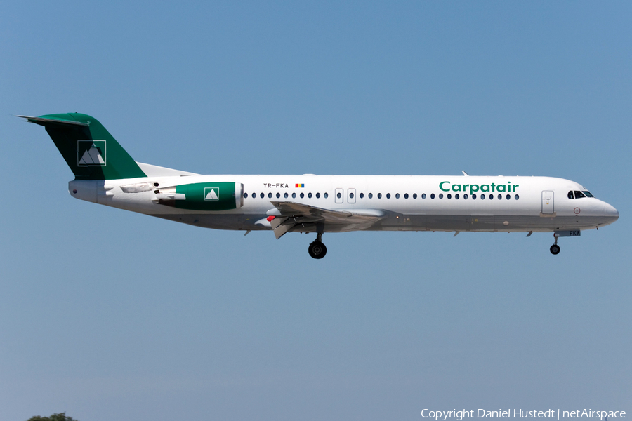 Carpatair Fokker 100 (YR-FKA) | Photo 503069