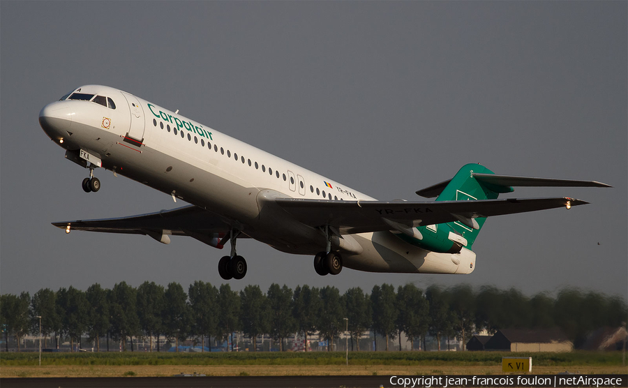 Carpatair Fokker 100 (YR-FKA) | Photo 267061