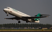 Carpatair Fokker 100 (YR-FKA) at  Amsterdam - Schiphol, Netherlands