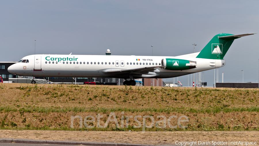 Carpatair Fokker 100 (YR-FKA) | Photo 283419