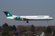 Carpatair Fokker 100 (YR-FKA) at  Hamburg - Fuhlsbuettel (Helmut Schmidt), Germany