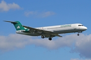 Carpatair Fokker 100 (YR-FKA) at  Hamburg - Fuhlsbuettel (Helmut Schmidt), Germany