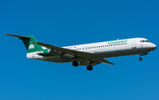 Carpatair Fokker 100 (YR-FKA) at  Hamburg - Fuhlsbuettel (Helmut Schmidt), Germany