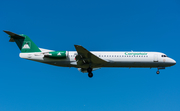 Carpatair Fokker 100 (YR-FKA) at  Hamburg - Fuhlsbuettel (Helmut Schmidt), Germany