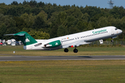 Carpatair Fokker 100 (YR-FKA) at  Hamburg - Fuhlsbuettel (Helmut Schmidt), Germany