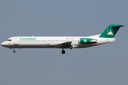 Carpatair Fokker 100 (YR-FKA) at  Hamburg - Fuhlsbuettel (Helmut Schmidt), Germany