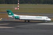 Carpatair Fokker 100 (YR-FKA) at  Hamburg - Fuhlsbuettel (Helmut Schmidt), Germany