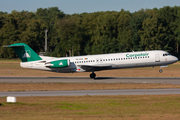 Carpatair Fokker 100 (YR-FKA) at  Hamburg - Fuhlsbuettel (Helmut Schmidt), Germany