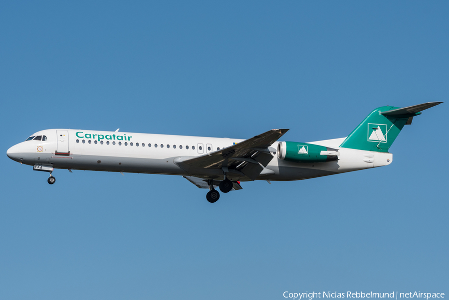 Carpatair Fokker 100 (YR-FKA) | Photo 266060