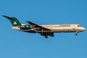 Carpatair Fokker 100 (YR-FKA) at  Hamburg - Fuhlsbuettel (Helmut Schmidt), Germany